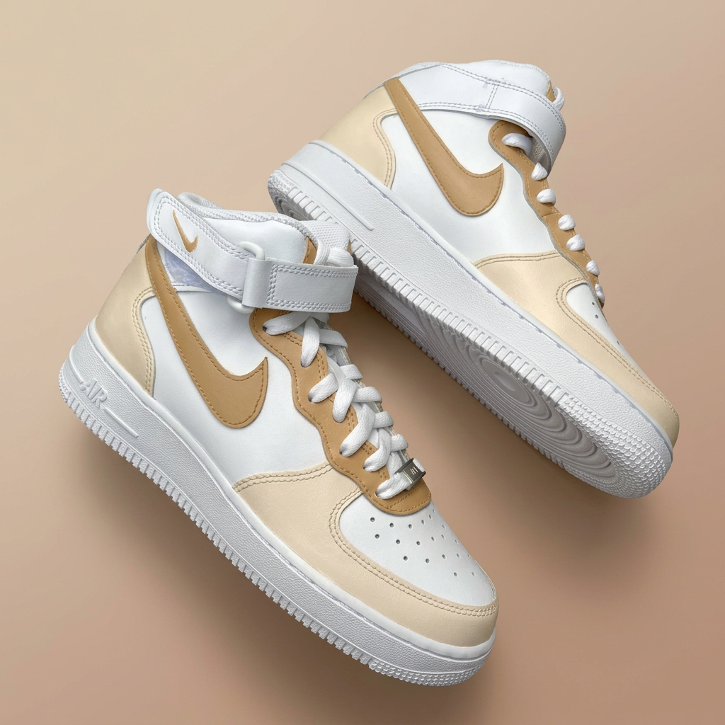 AF1 MID CAPPUCCINO