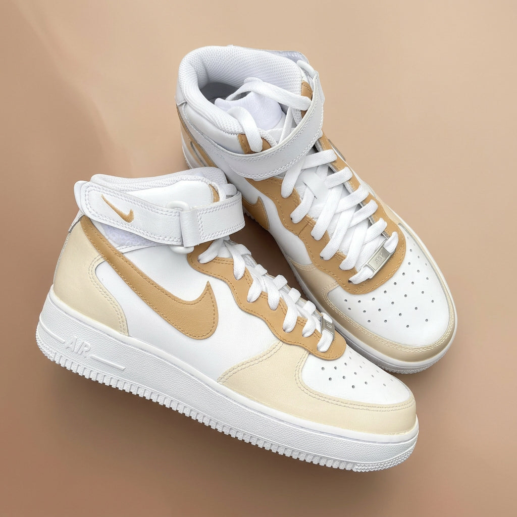 AF1 MID CAPPUCCINO